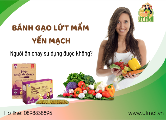 BÁNH GẠO LỨT MẦM YẾN MẠCH - NGUỜI ĂN CHAY CÓ SỬ DỤNG ĐƯỢC KHÔNG?