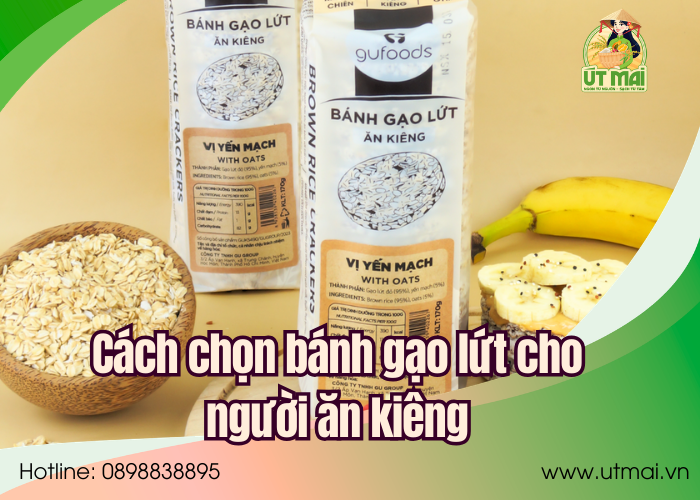 Cách chọn bánh gạo lứt cho người ăn kiêng