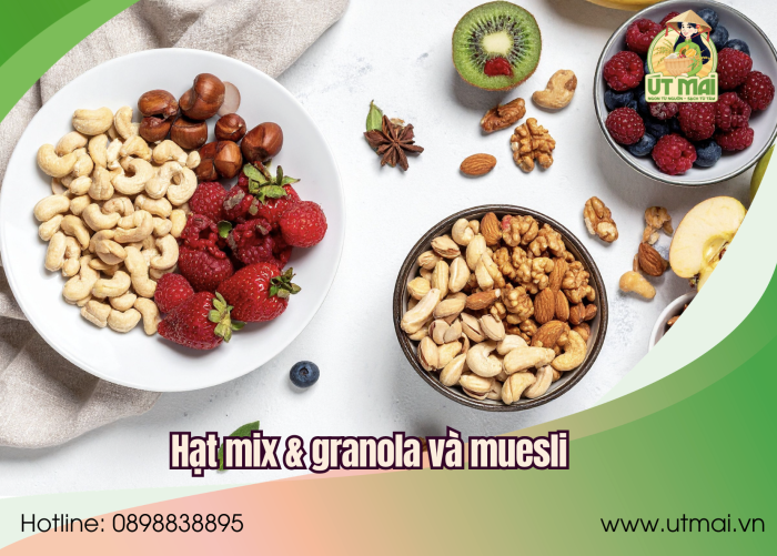 Hạt mix & granola và muesli