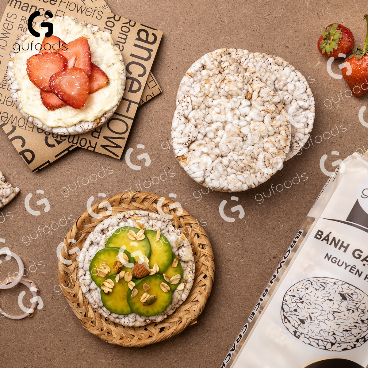 Lựa chọn bánh gạo lứt phù hợp