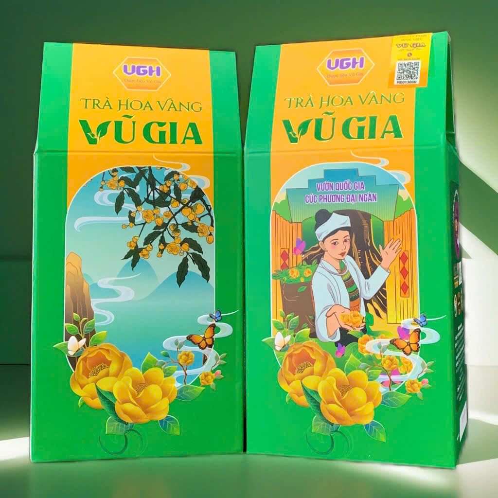 Trà hoa vàng khô được bán tại utmai.vn