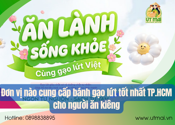 Đơn vị nào cung cấp bánh gạo lứt tốt nhất TP.HCM cho người ăn kiêng