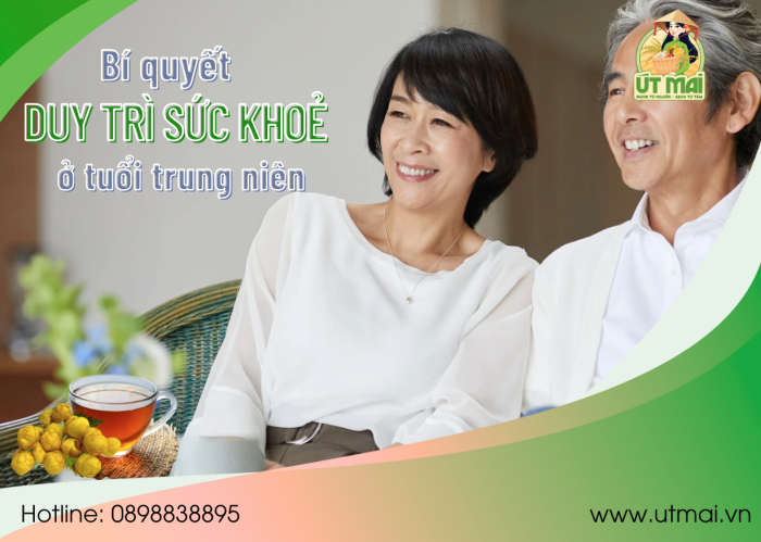 Bí quyết duy trì sức khoẻ cho người ở tuổi trung niên