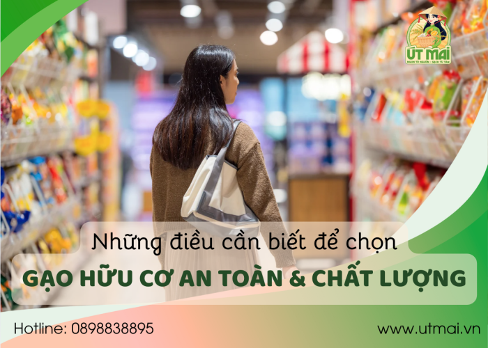NHỮNG ĐIỀU BẠN CẦN BIẾT ĐỂ CHỌN MUA GẠO HỮU CƠ AN TOÀN